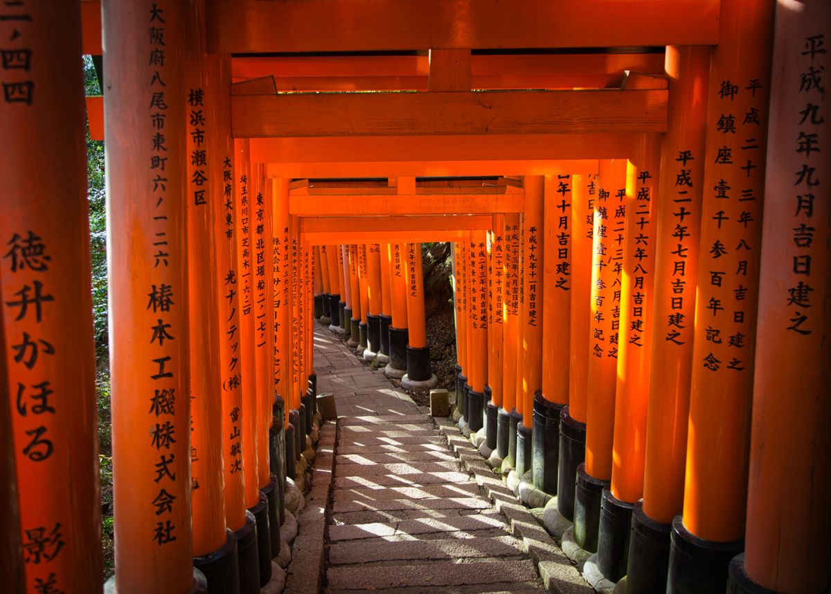 'Fushimi Inari Taisha' Poster by Arckedo | Displate