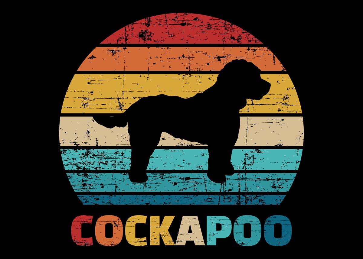 'Cockapoo' Poster by Designzz | Displate