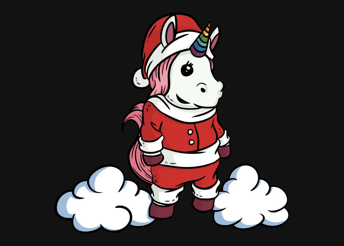 'Gift for Unicorn Lover Chr' Poster by Anumber1 Displate