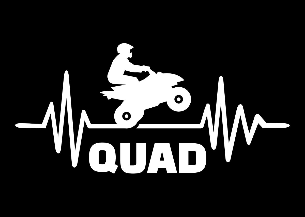 'Quad' Poster by Designzz Displate