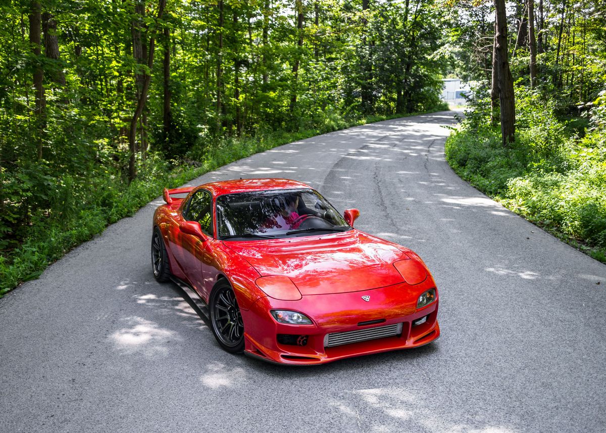 'RX7' Poster by zhe | Displate