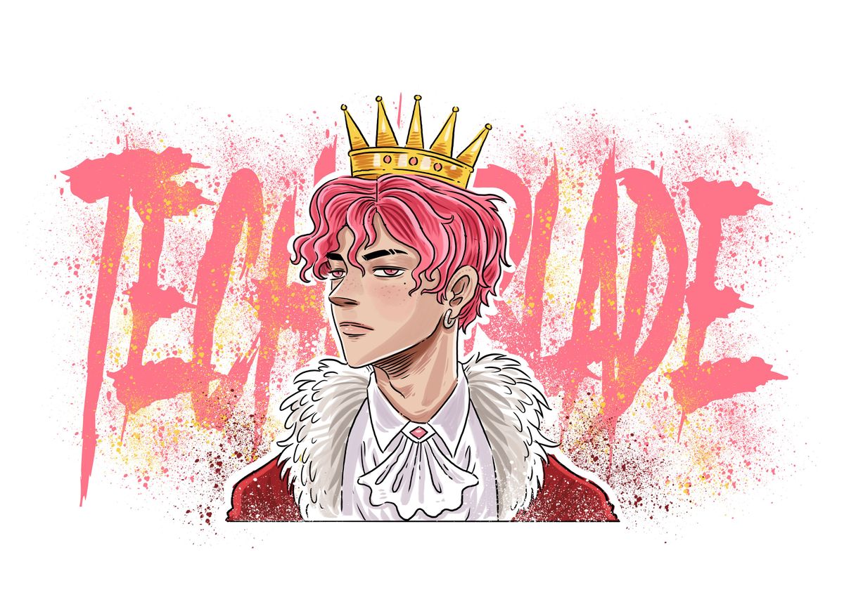 Technoblade The Prince - Technoblade - Sticker