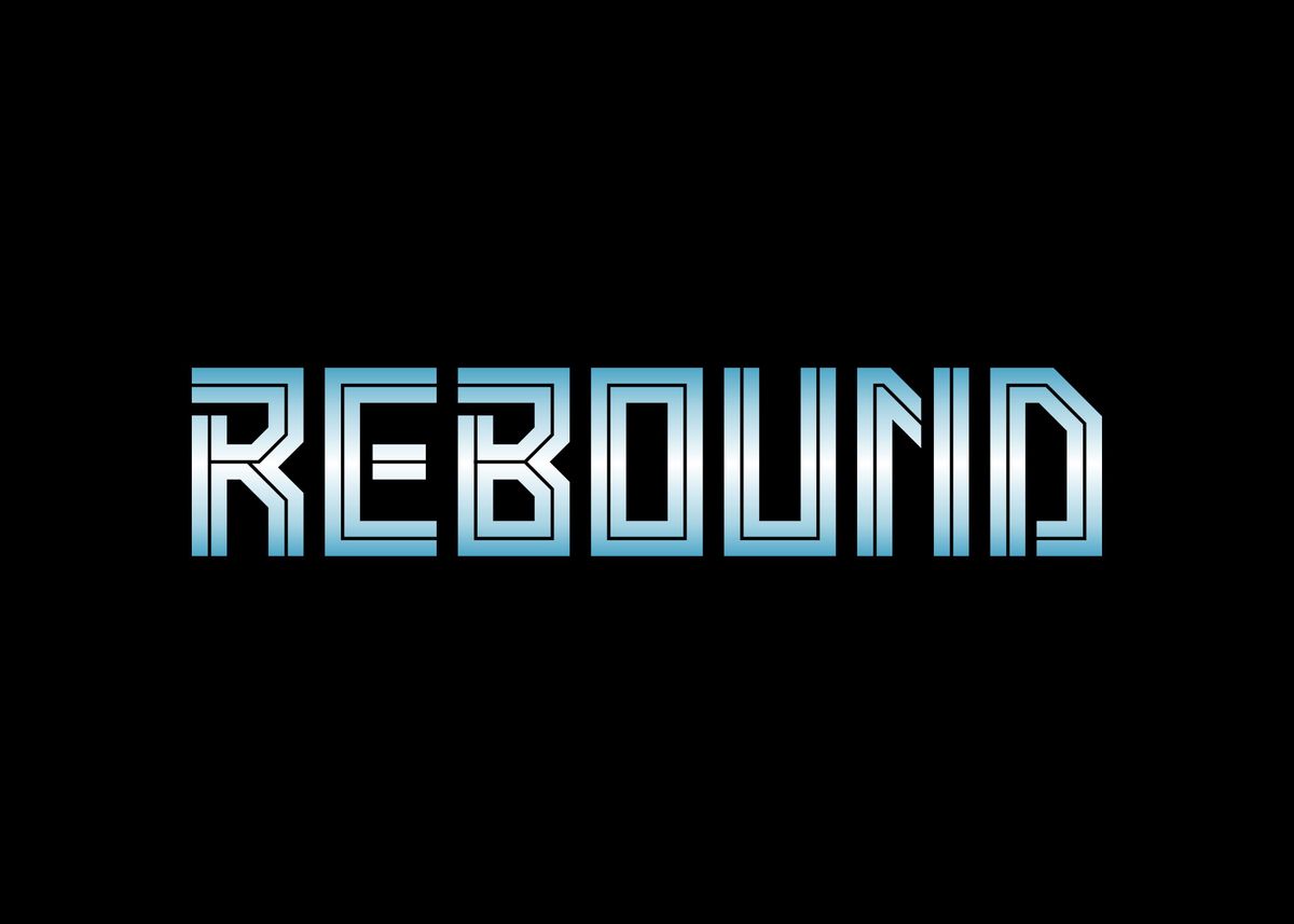 'Rebound Gradient Basketbal' Poster, picture, metal print, paint by ...