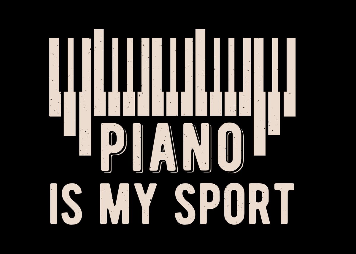 ‘Funny Piano’ Poster by Visualz | Displate