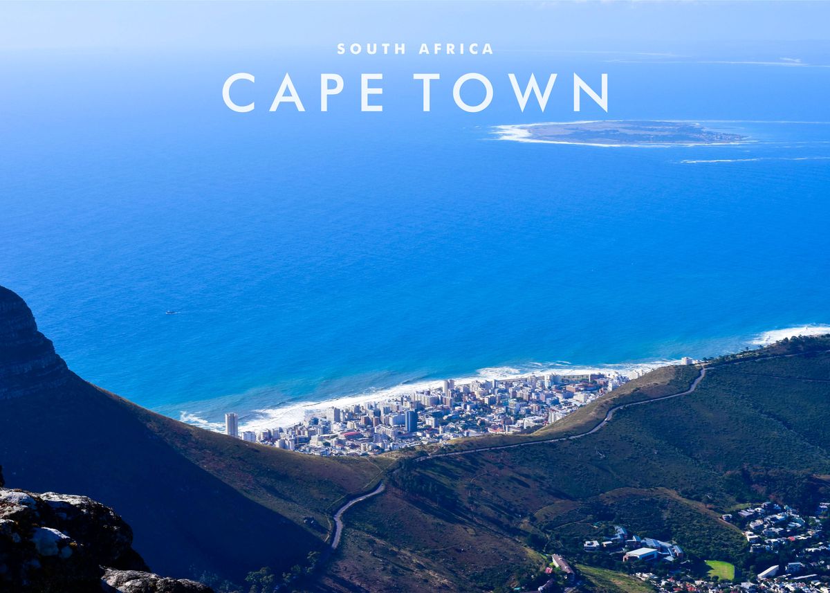 'Cape Town City Skyline' Poster by Pitch Photography | Displate