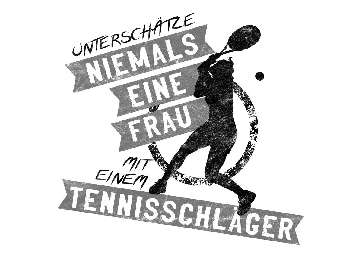 'Witziger Sportler Spruch' Poster by dvdesign Displate