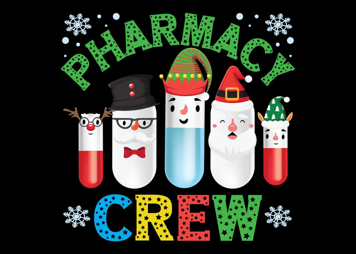 'Pharmacy Crew Pharmacist' Poster, picture, metal print, paint by ...