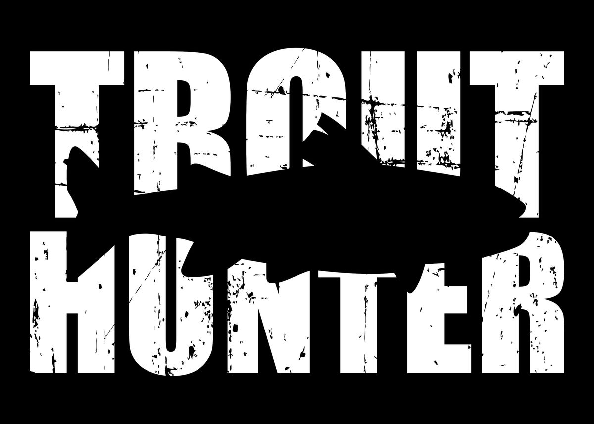 'Trout hunter' Poster by Designzz Displate