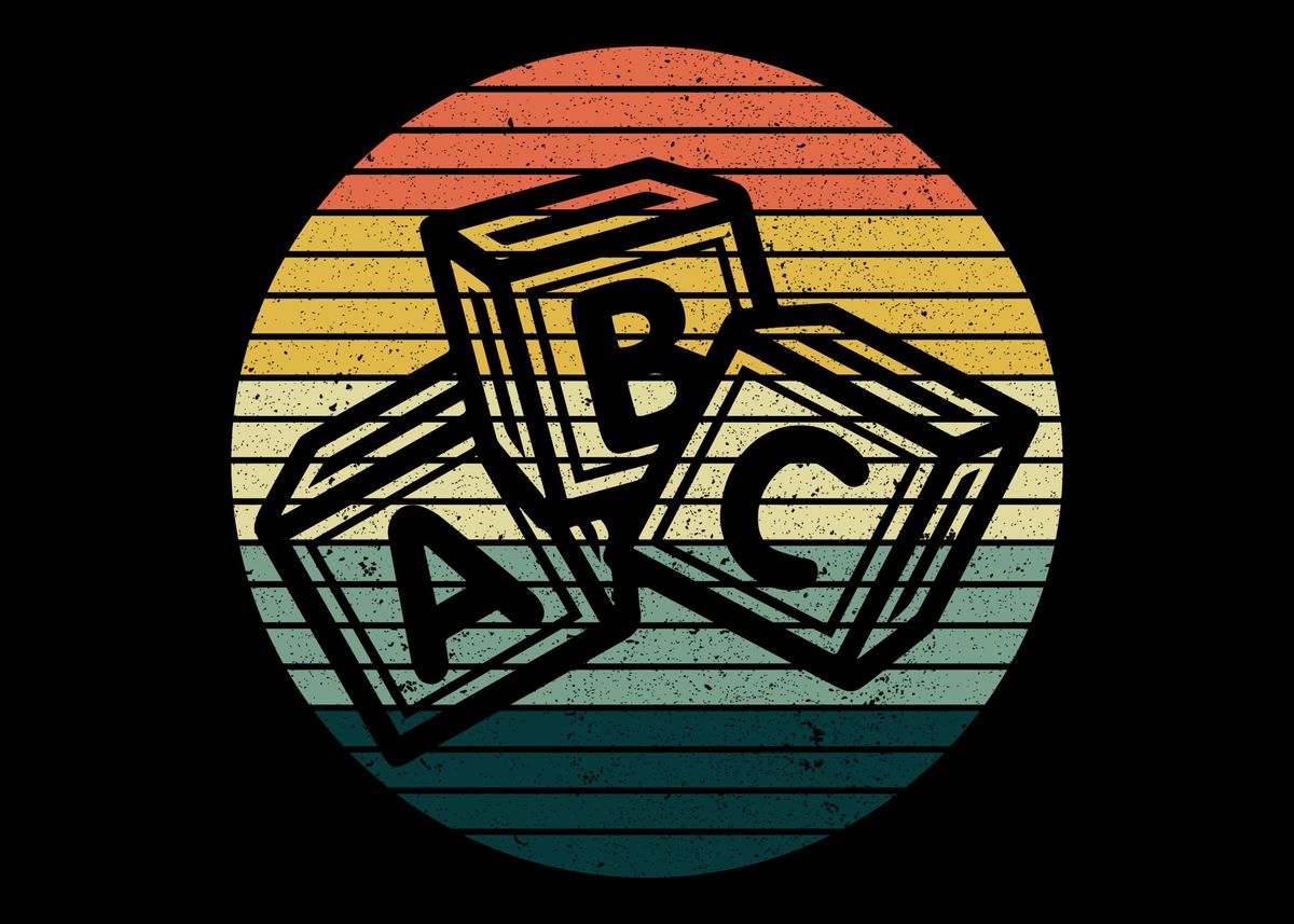 'Retro Daycare Provider' Poster by CrazySquirrel Displate