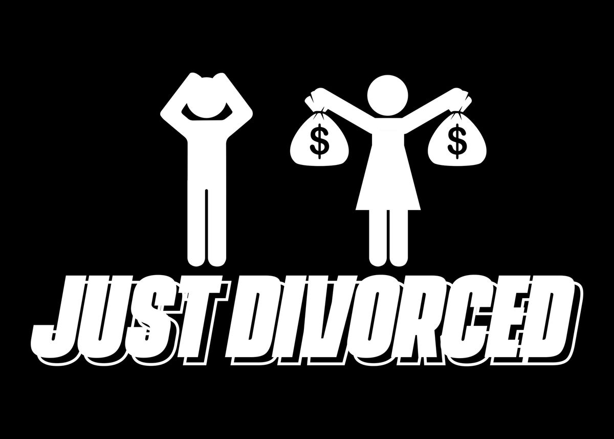 Divorce Poster By Crazysquirrel Displate 4981