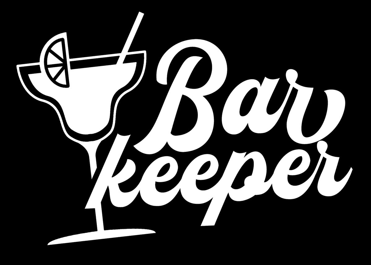 'Barkeeper' Poster, picture, metal print, paint by dr3designs Displate