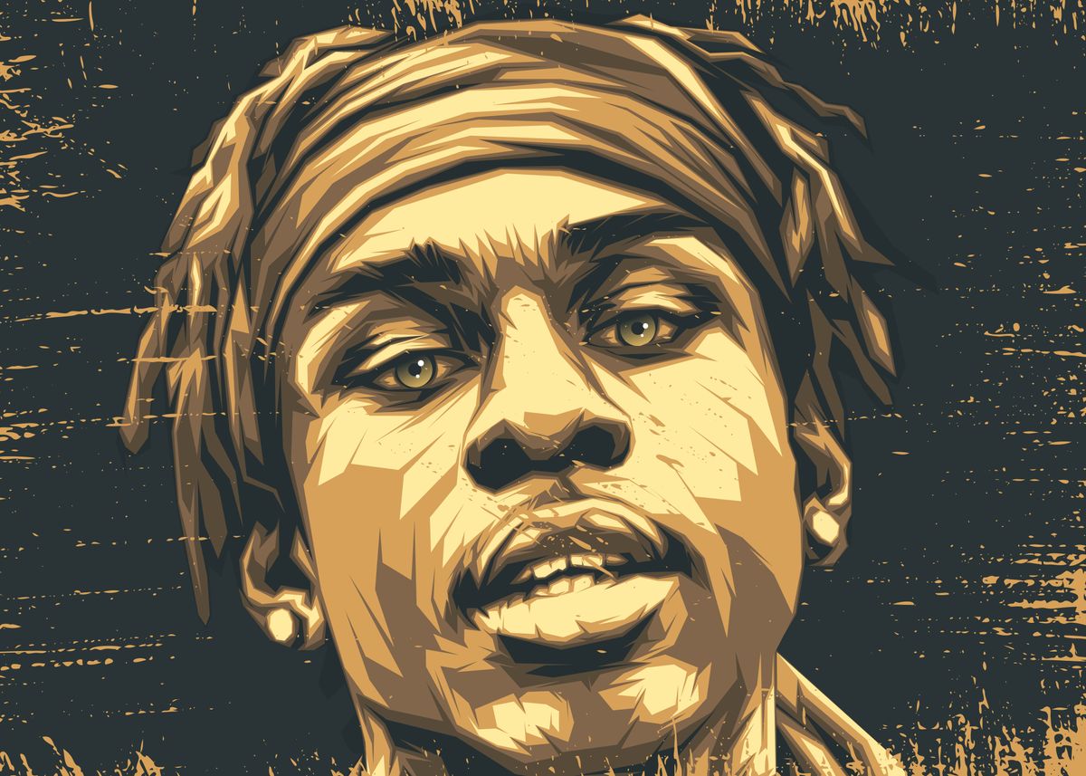 'Polo G PopArt Rapper' Poster by Lucky Dream | Displate