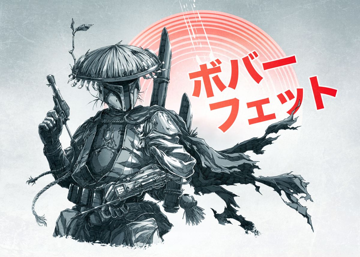 star wars samurai poster