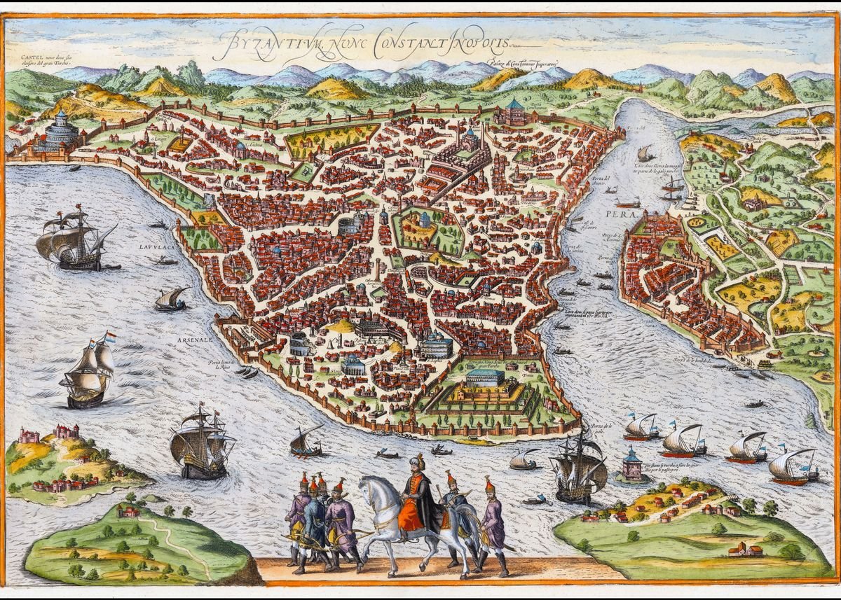 'Constantinople 1660' Poster, picture, metal print, paint by CalimaX ...