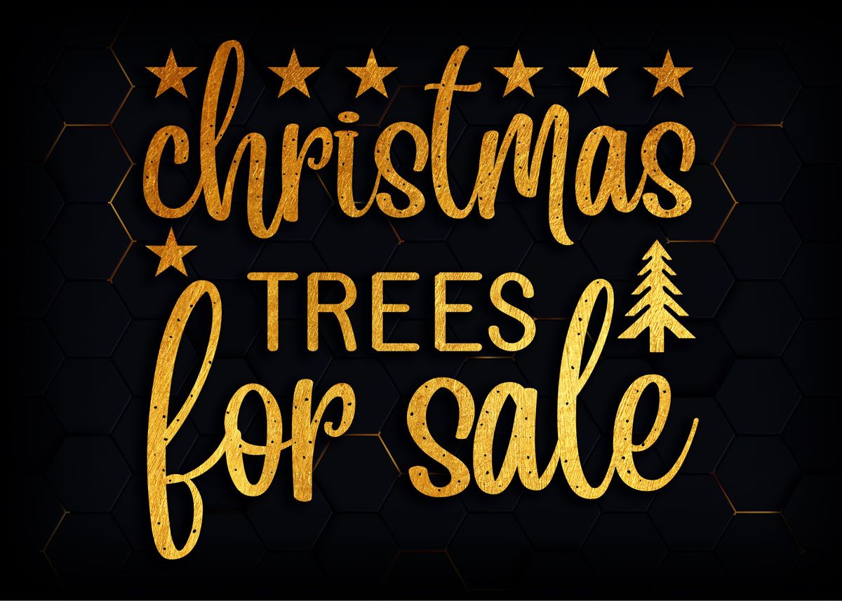 'Christmas for sale' Poster, picture, metal print, paint by Denis