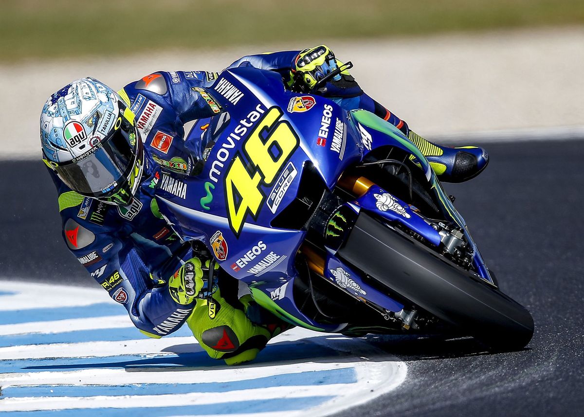 'Valentino Rossi MotoGP' Poster, picture, metal print, paint by ...