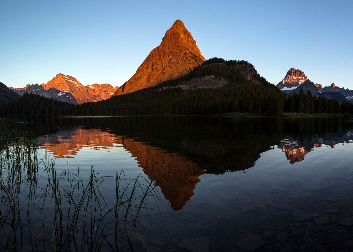 Nature Rocks Poster 'Rocks at Lake Nature' Poster, picture, metal print, paint by Max Ronn ...