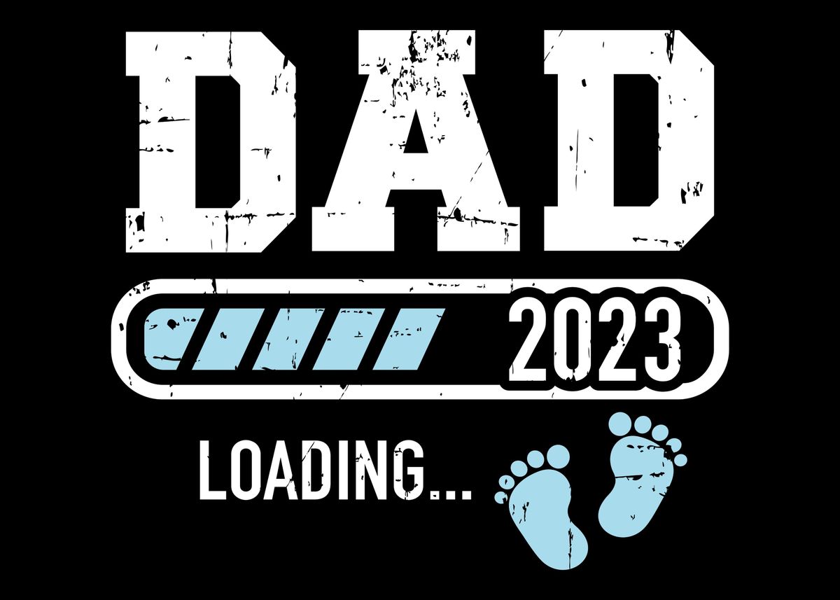  DADDY TO BE LOADING Announce Pregnancy Father's Day