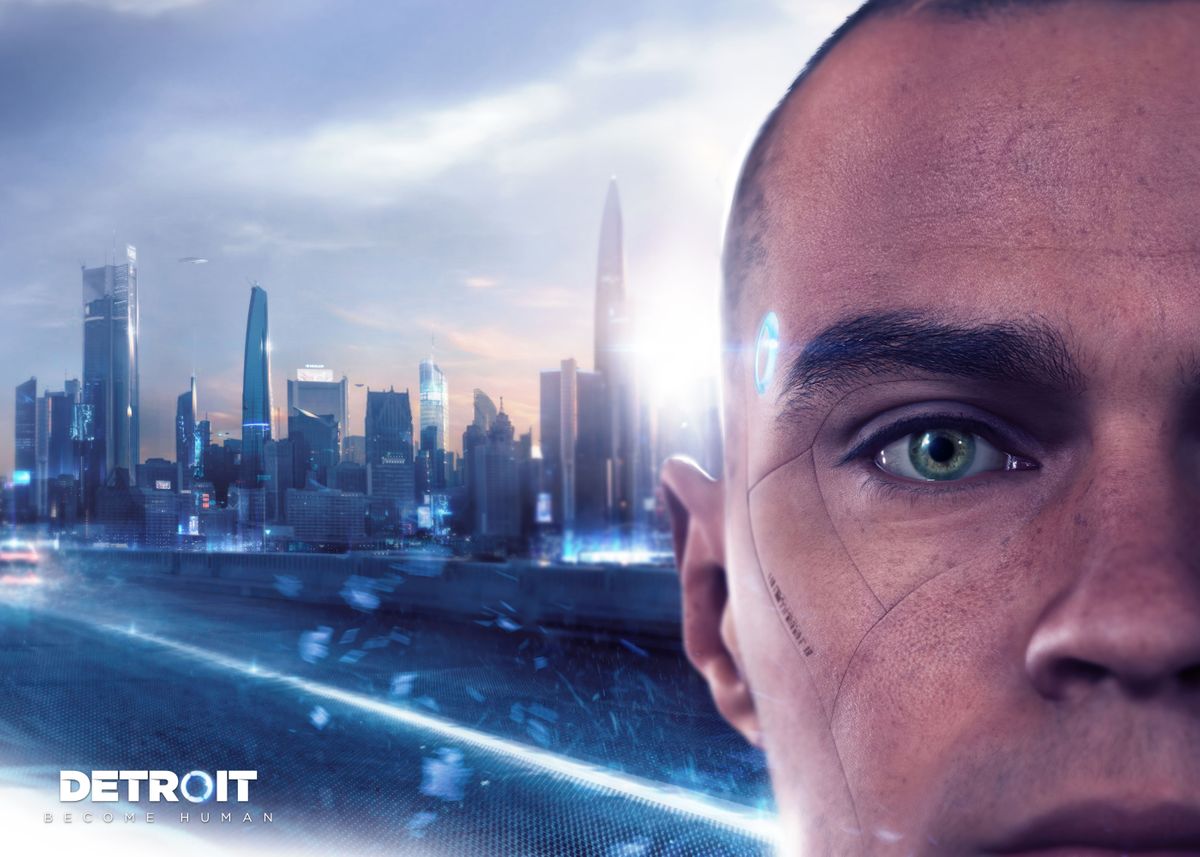 Detroit: Become Human Markus Poster Print Wall Art Decor 