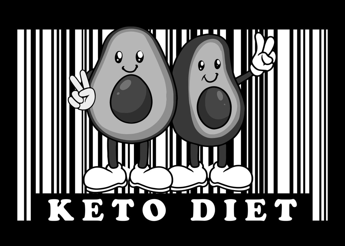 'Keto Diet' Poster by BobbyBubble | Displate
