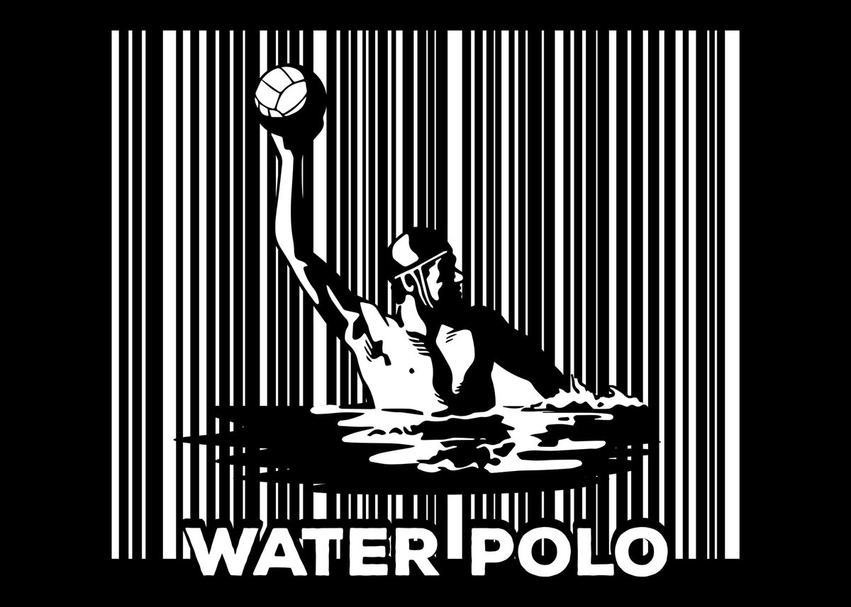 'Water Polo' Poster by BobbyBubble Displate