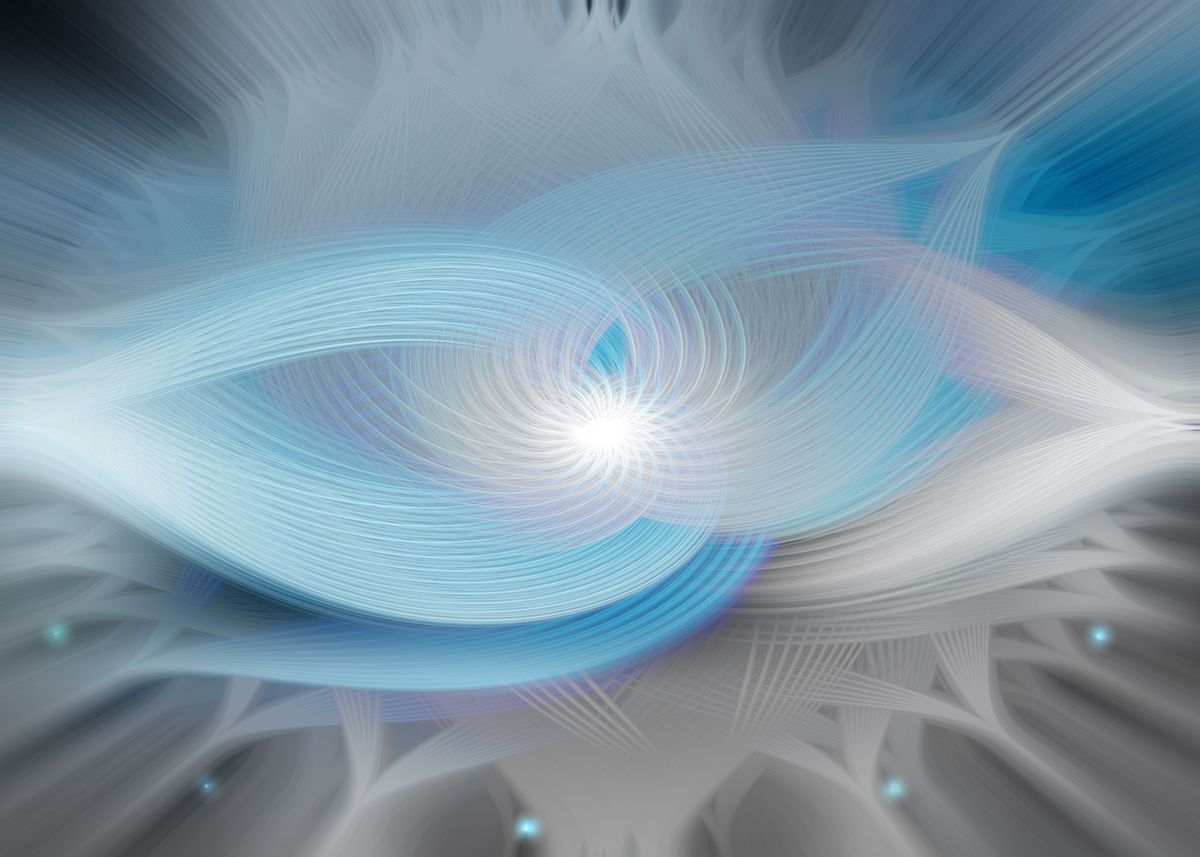 'Twirl 5' Poster by Christiane Calmbacher | Displate