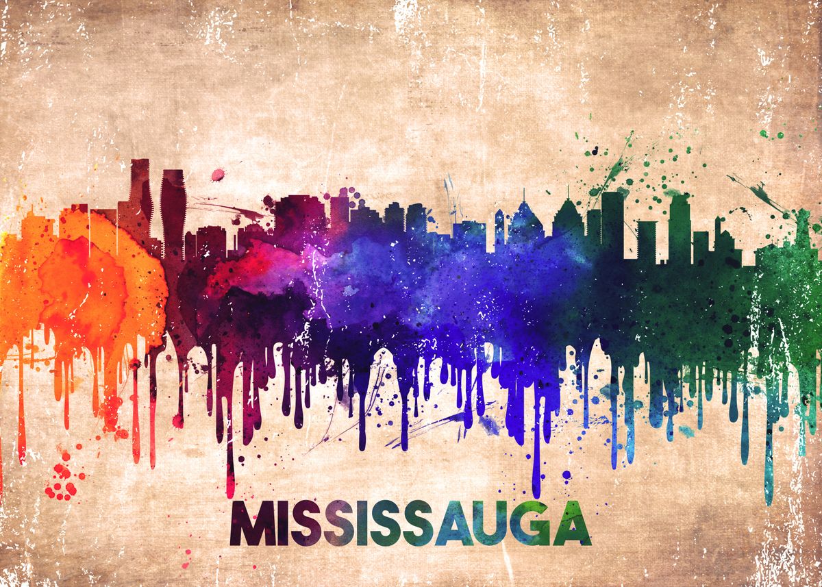 'Mississauga' Poster by Van Zelman Displate