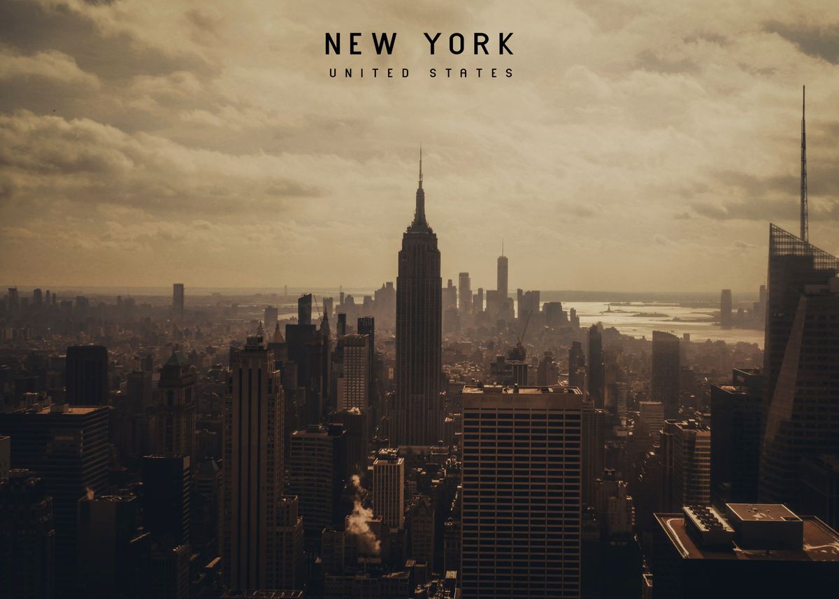 'new York ' Poster By Big City 