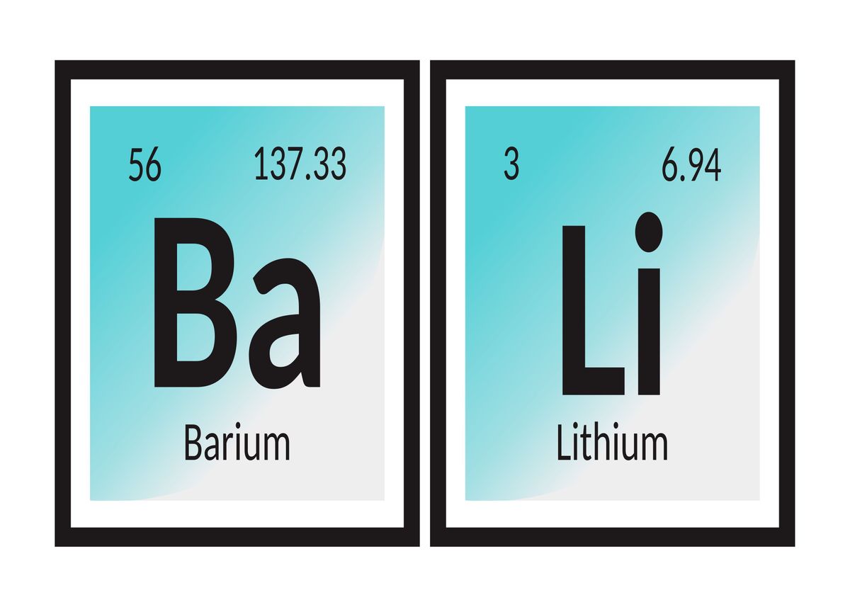 'Bali Periodic Table' Poster, picture, metal print, paint by Maozva ...