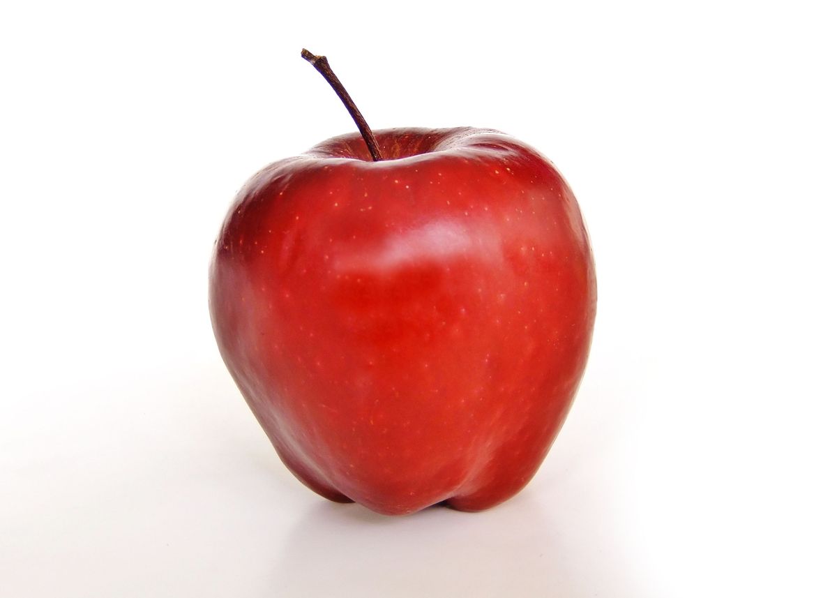 'apple red ' Poster by Fast Elevator | Displate