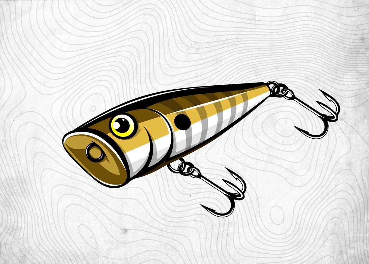 Poster Of Old Wooden Fly Rod Reel and Fishing Lure Wall Decor Black Framed  Art Print (19x23) - Impact Posters Gallery