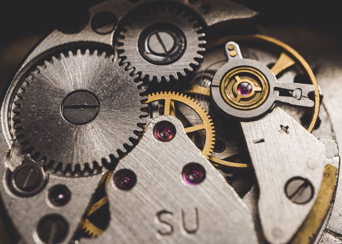 'Ticking Watches ' Poster by Sam Brady Displate