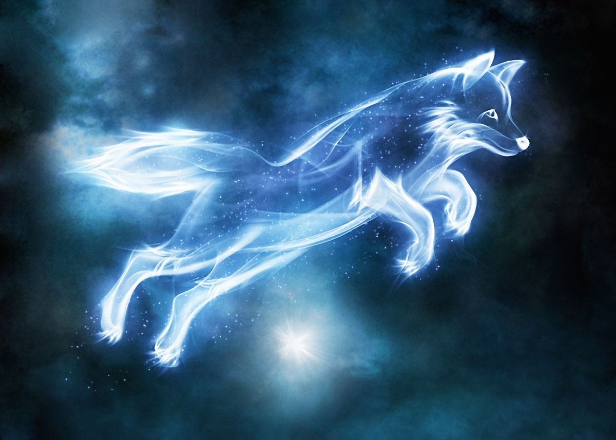 'Fox Patronus' Poster, picture, metal print, paint by Wizarding World ...