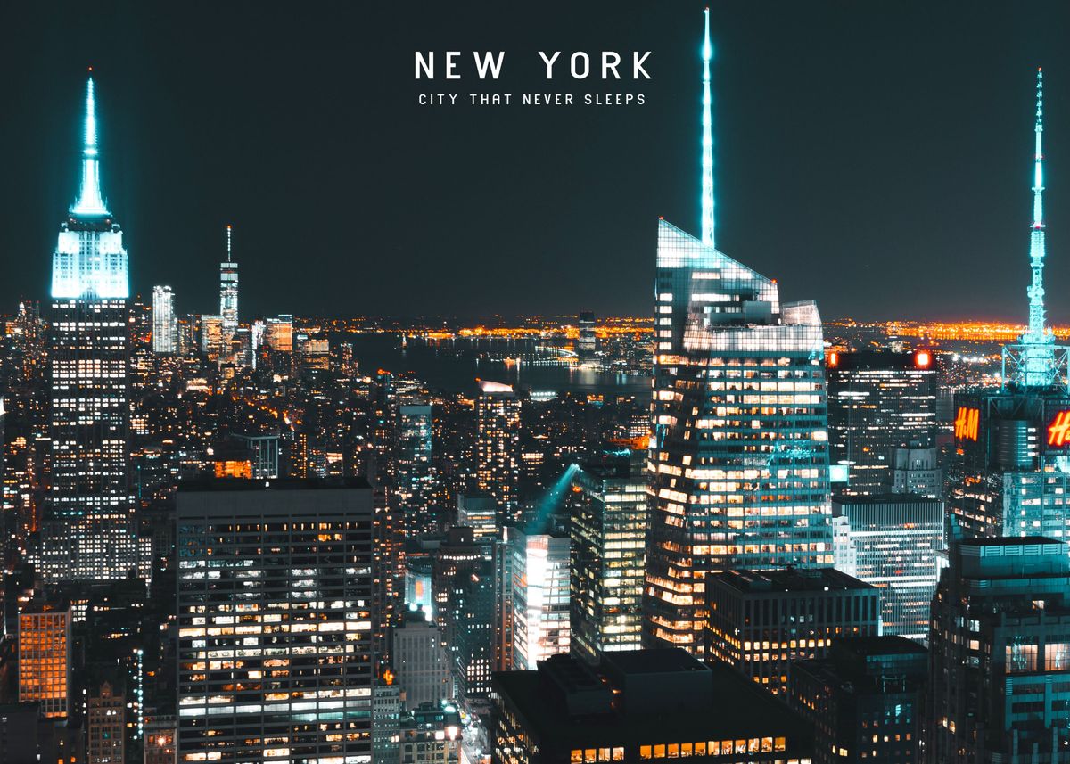 'New York ' Poster by Big City | Displate