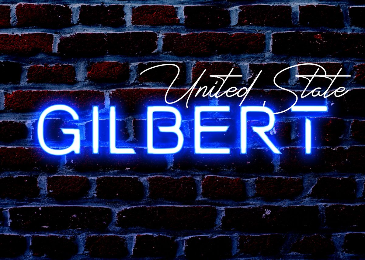 'Gilbert' Poster by Wasi Blond Displate