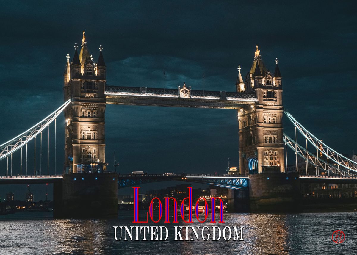 'London UK' Poster by NTx Photography Displate