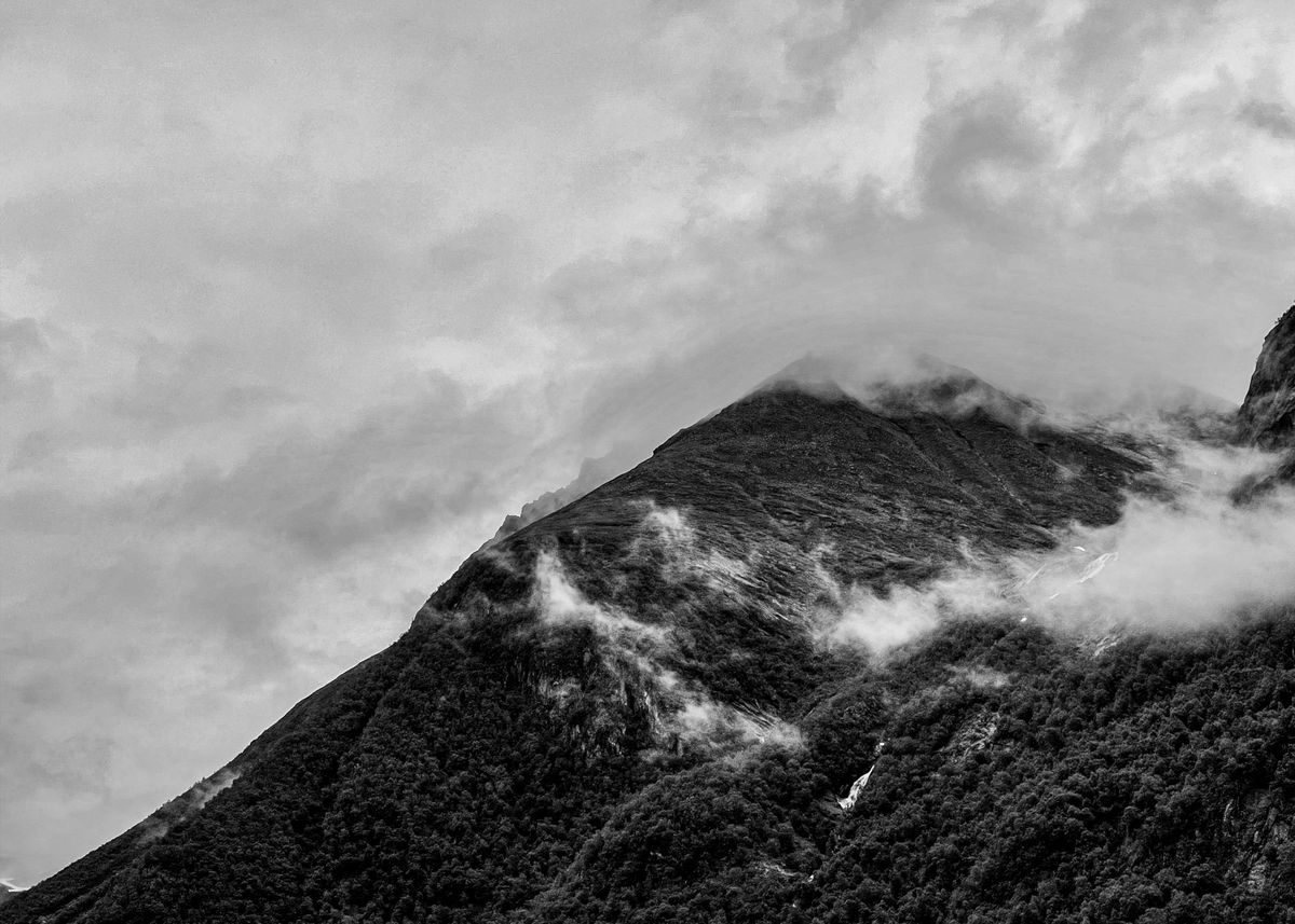 Norway Mountain Cloud Hill Poster By Wikstroem Displate