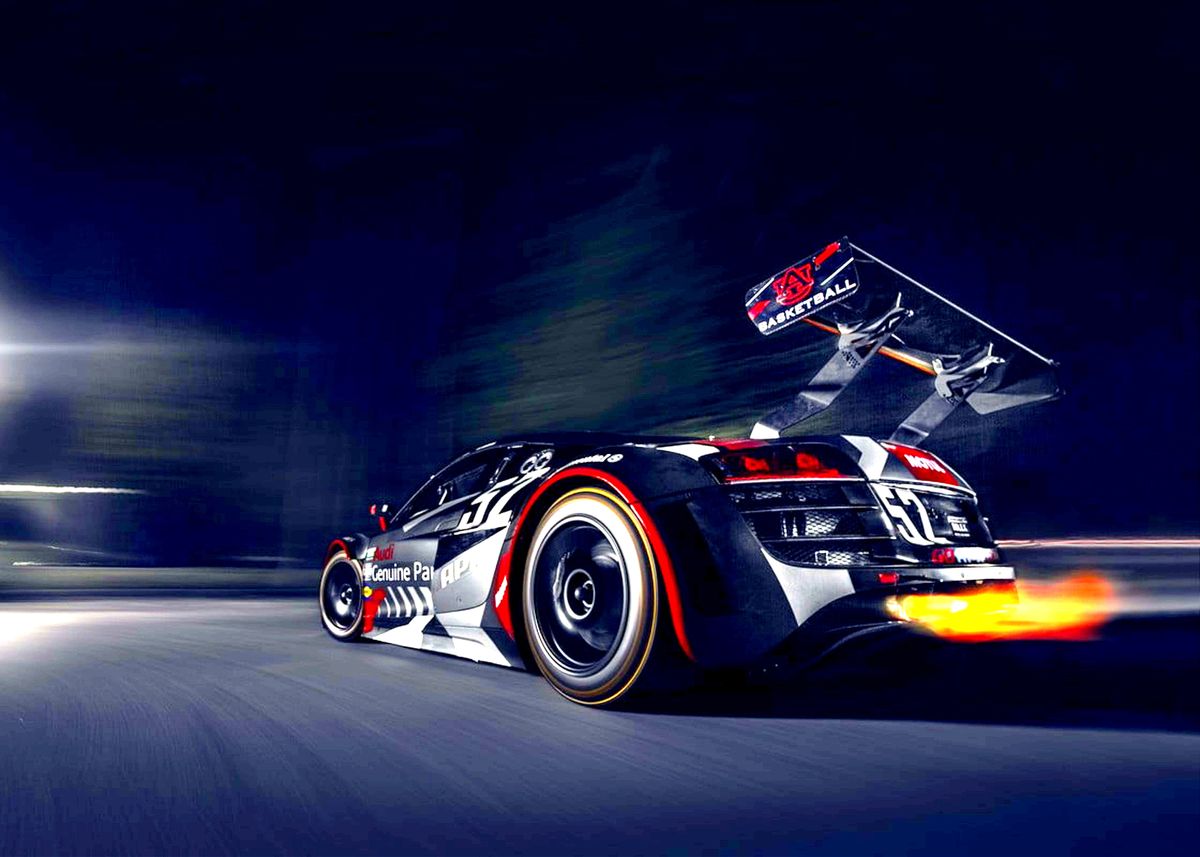 'Audi R8' Poster by Marcel Lee | Displate