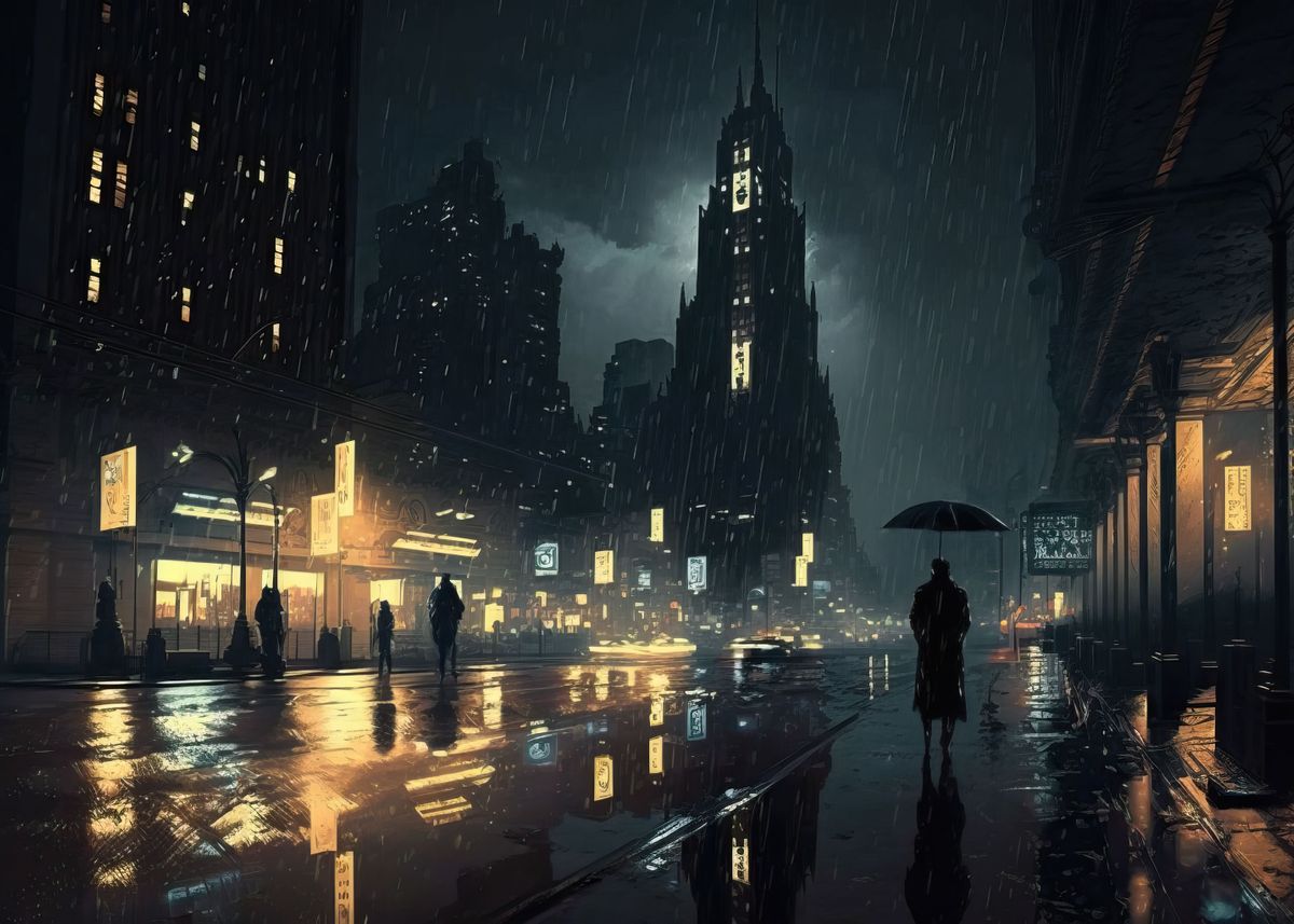 Noir Cityscape Noir Cityscape