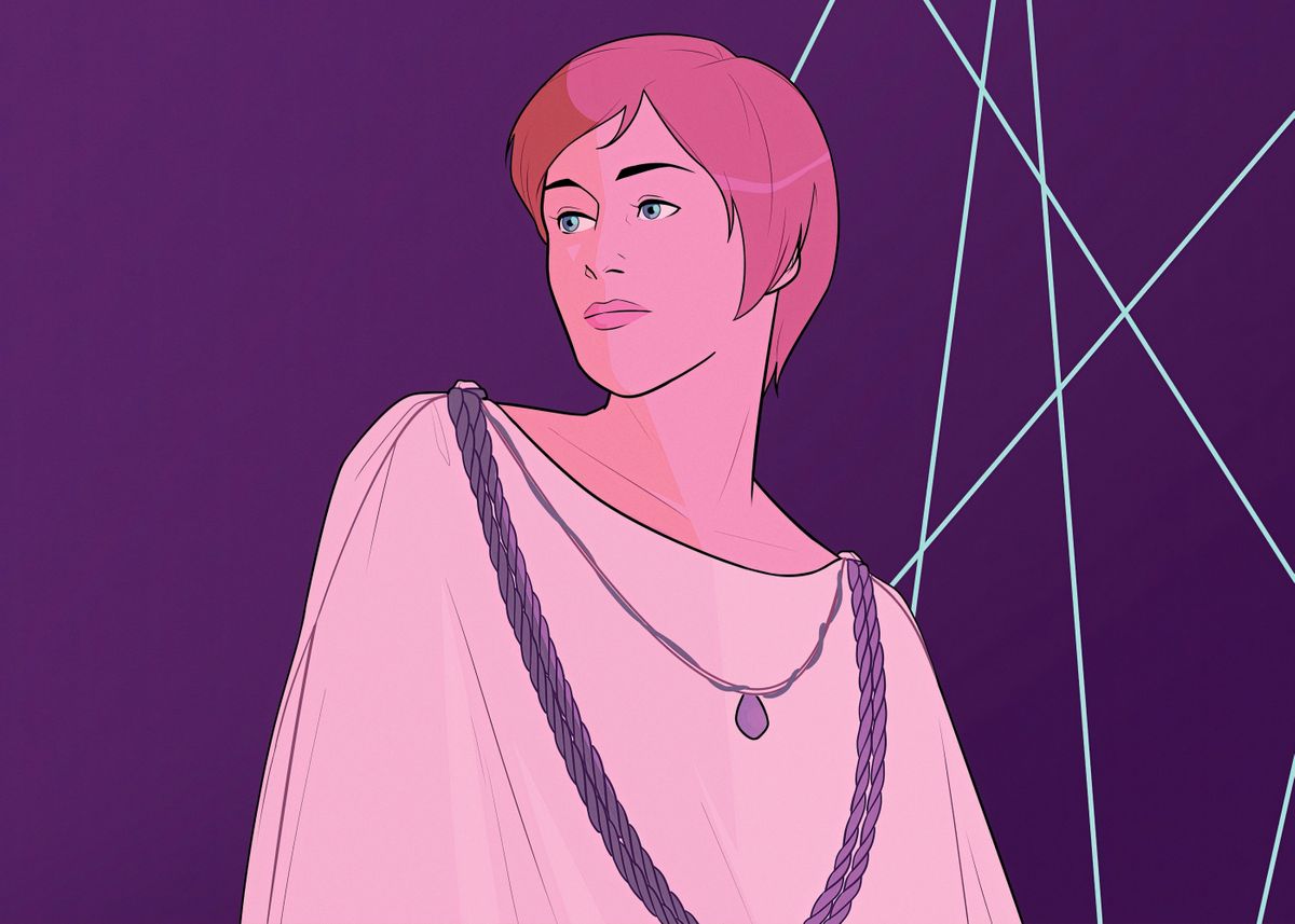 'Mon Mothma' Poster, picture, metal print, paint by Star Wars | Displate