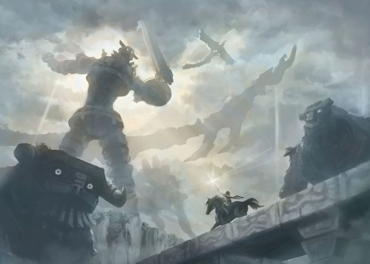 A stunning new take on 'Shadow of the Colossus