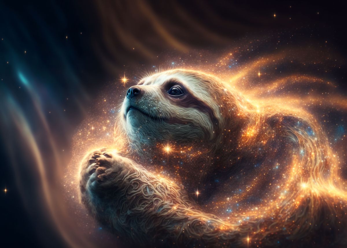 sloth in space cover photo
