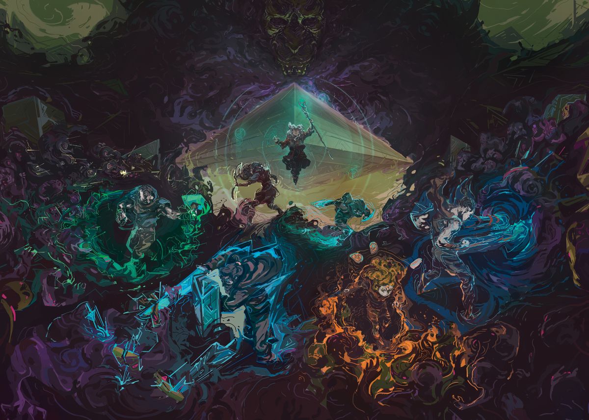 'Element Battle' Poster, picture, metal print, paint by 11 bit studios ...