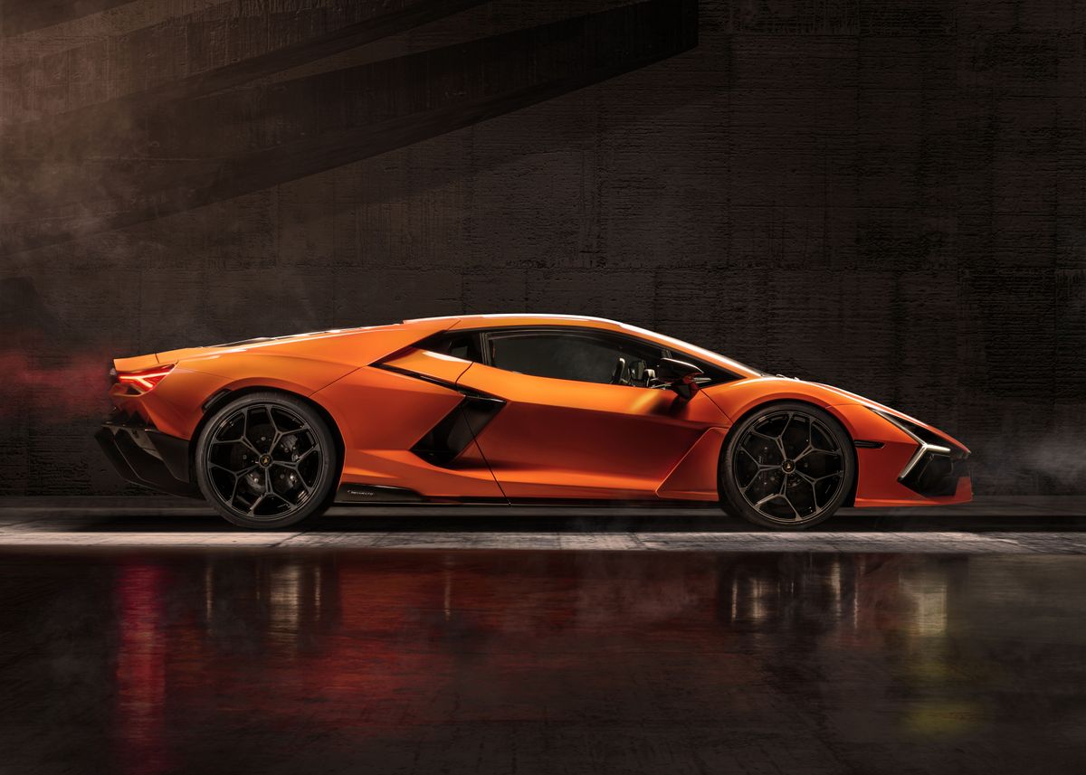 Revuelto' Poster, picture, metal print, paint by Supercar Blonde Displate