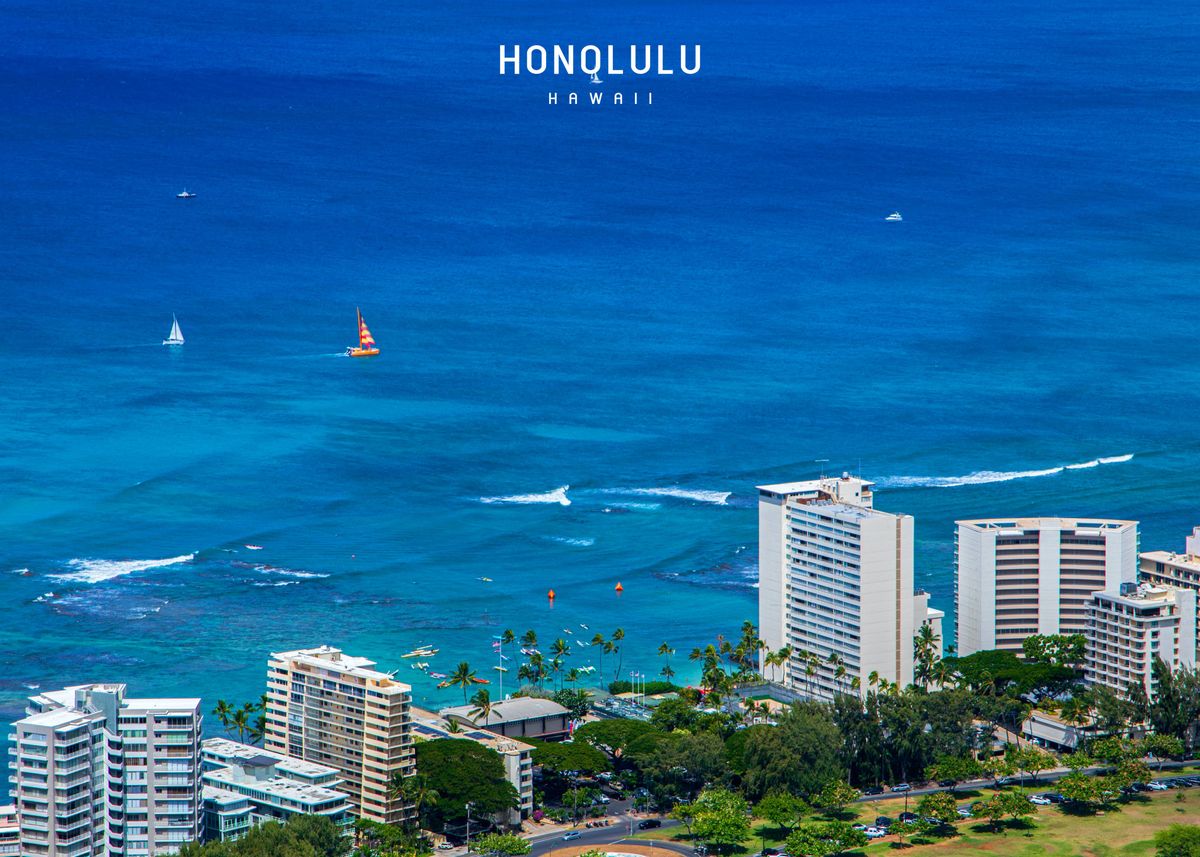 Exquisite Honolulu Paint Background in 4K Exquisite Honolulu Paint Background in 4K