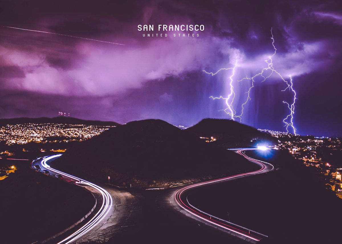 'San Francisco ' Poster by Travel Addict Displate