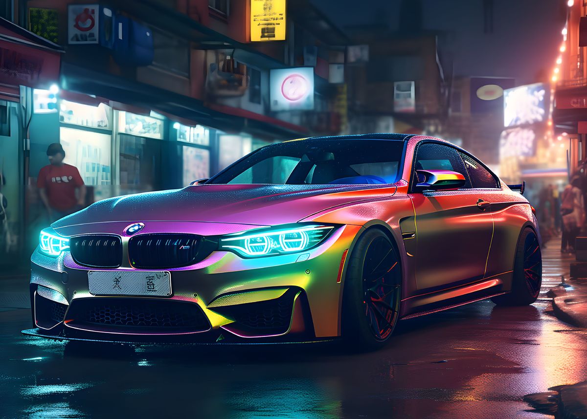 The Auto Firm - BMW M4 Wrapped Matte Black by My Son