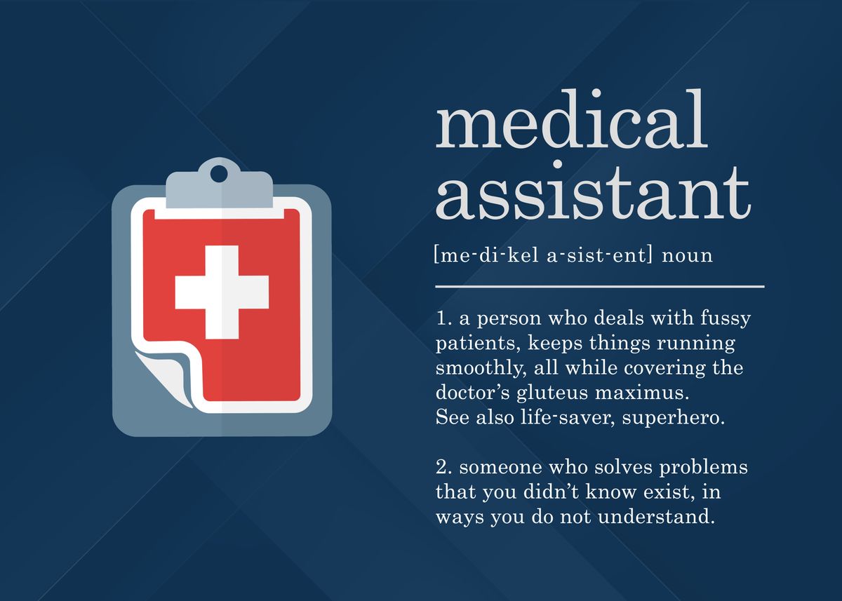 funny-medical-assistant-poster-by-84pixeldesign-displate