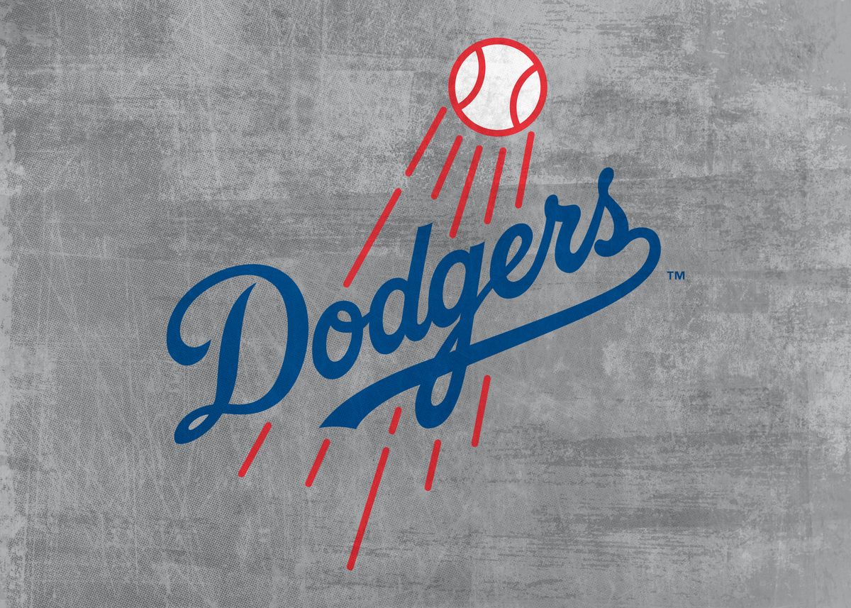 'Los Angeles Dodgers' Poster, picture, metal print, paint by Major ...