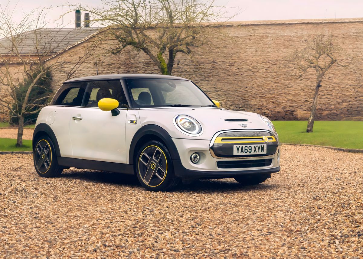 'Mini Cooper SE ' Poster, picture, metal print, paint by Sport Cars ...